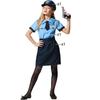 Déguisement Policier Basique Fille - ANGEL TOMAS, SA - Noir - 5 Ans - Carnaval
