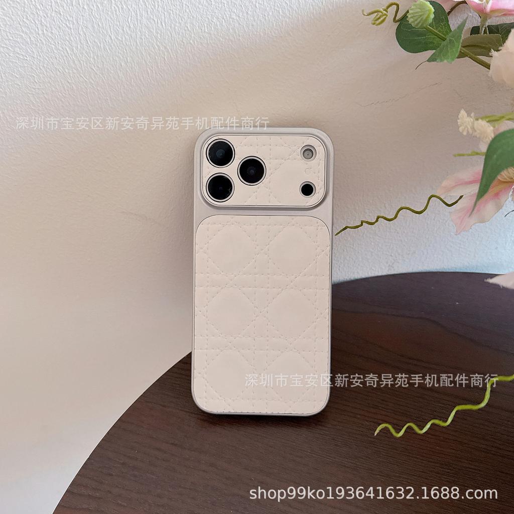 Rhombus Protective Case Is Suitable for iPhone17promax Anti-drop Apple Mobile Phone Case, Which Is Dedicated To iPhone17.