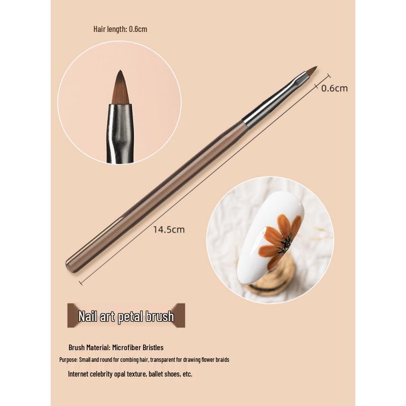 Japanese Professional Nail Art Brush Set: Extra Fine Detail, Gel Polish, and Liner Brushes for Salons