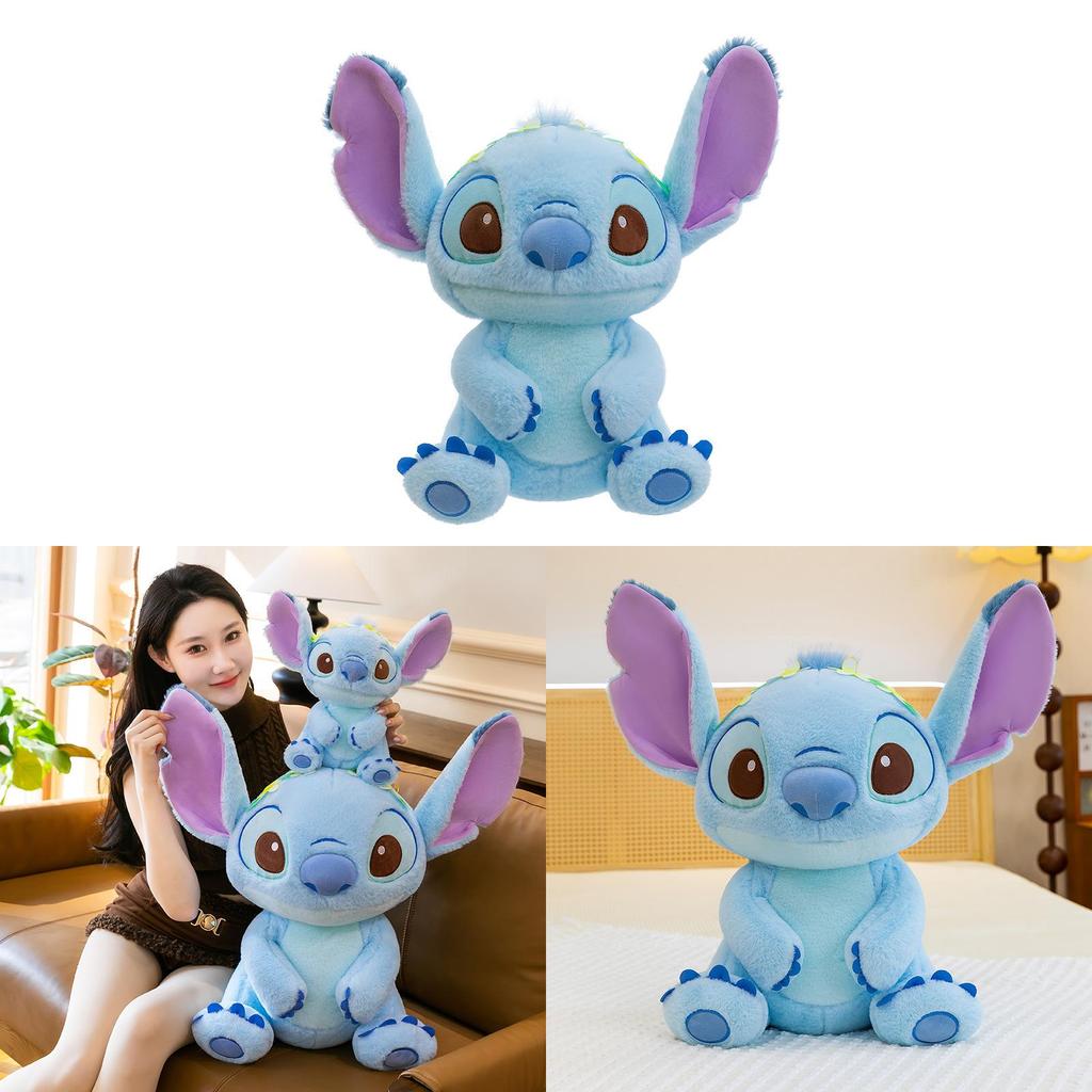 Lilo & Stitch Plüschtier mit kurzem Haar und PP-Baumwollfüllung für Kinder und Sammler