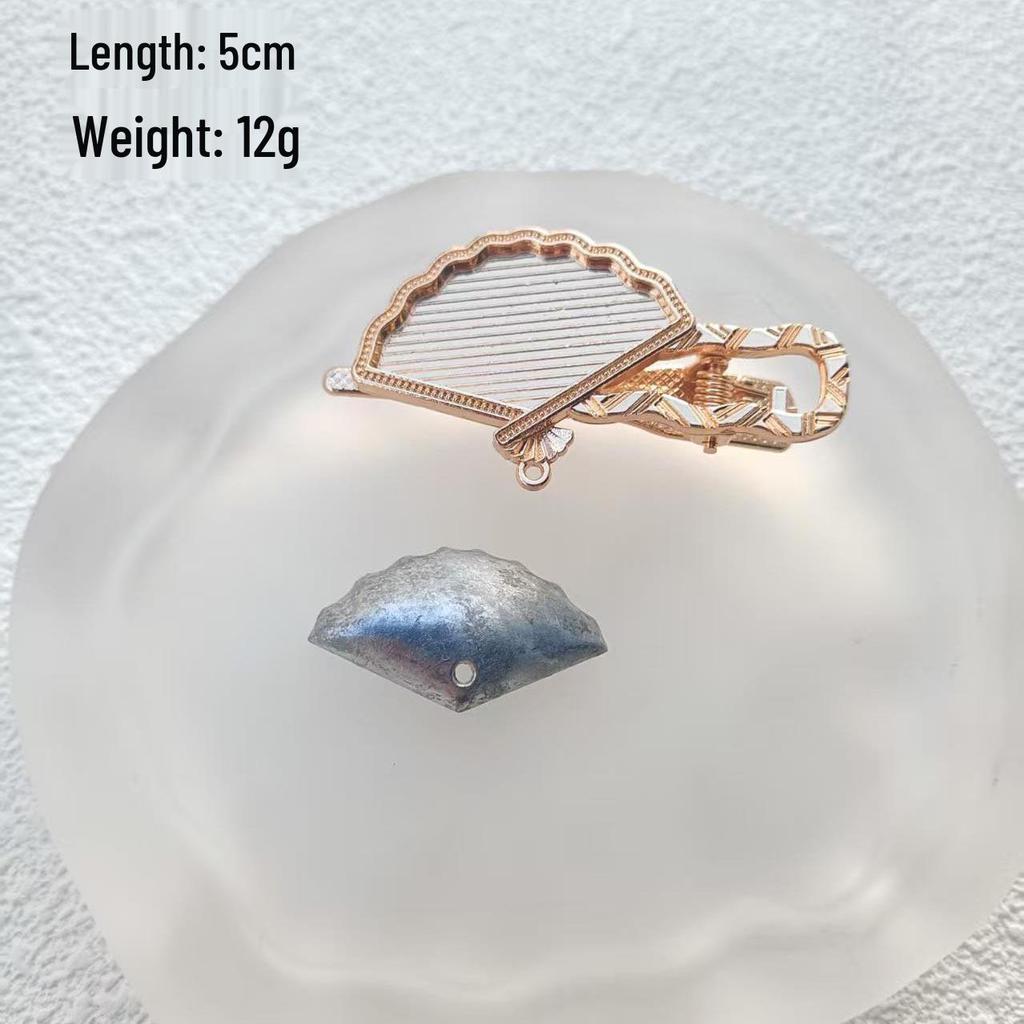 Chinese Style Brocade Hairpin Set: DIY Duckbill Clip Material for Hair Accessories