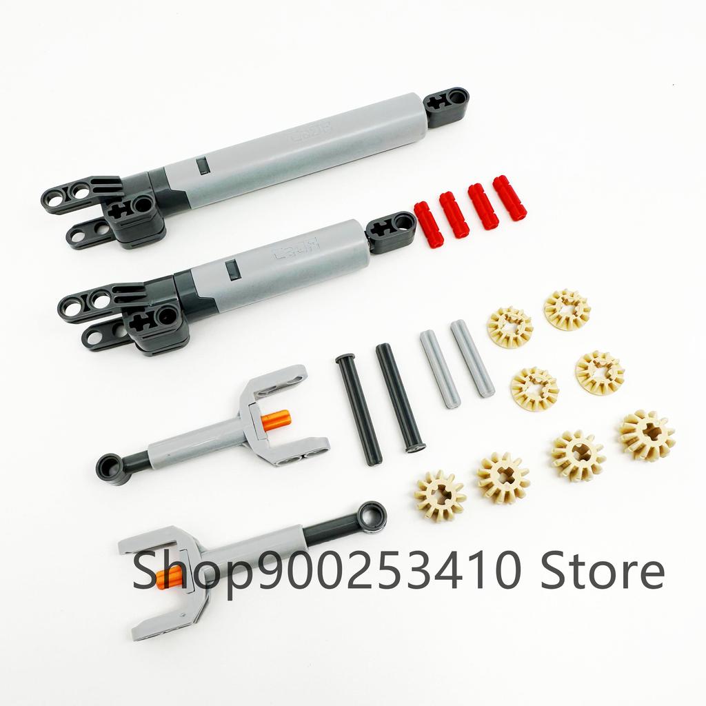 Technical Parts Liftarm Beams Conector Gear Pin Link Wheel MOC Bricks Compatible All Brands High-Tech Assemble Building Blocks