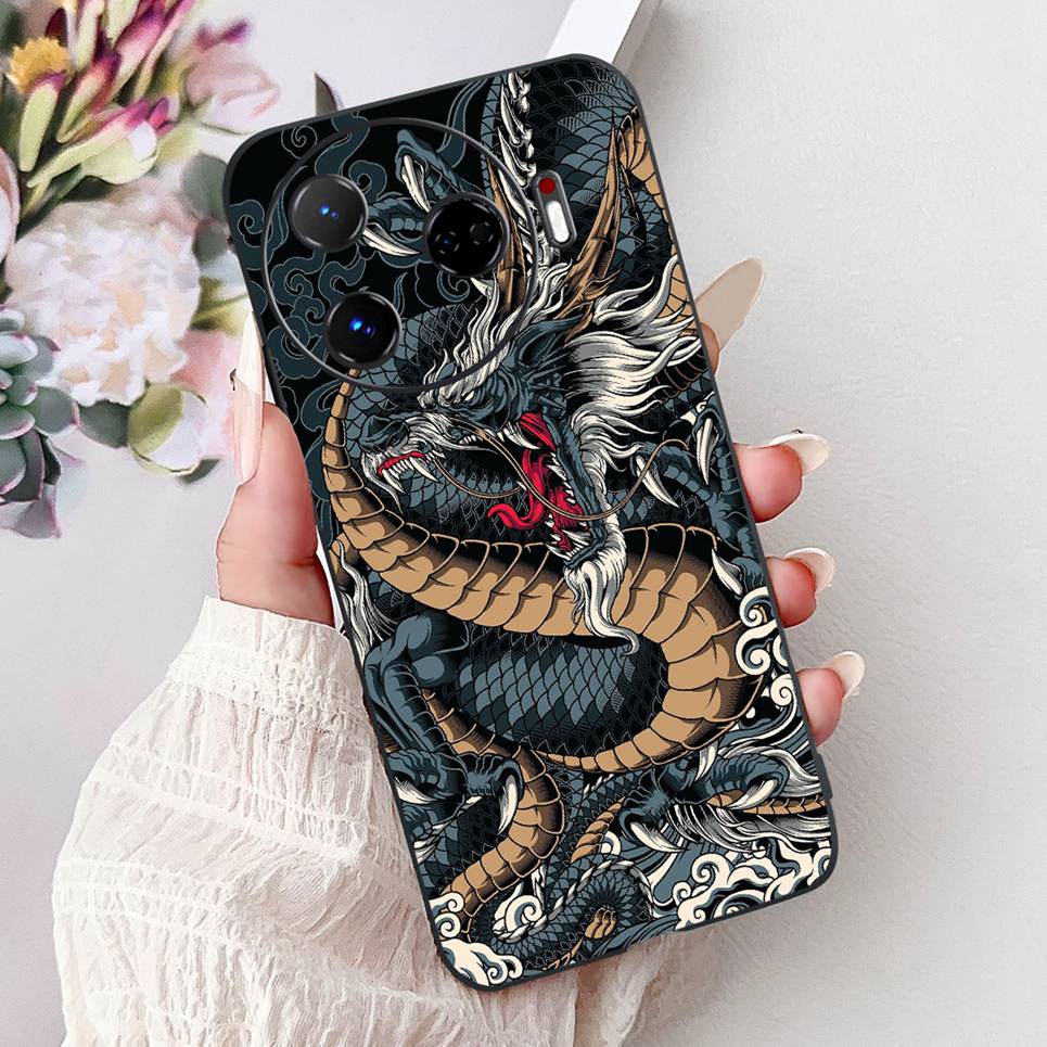 For Tecno Camon 30 4G 5G Camon 30s Pro 30 Premier 30Pro 5G Back Cover Soft Matte Siliocne Phoen Case Cool Style Cartoon Coque