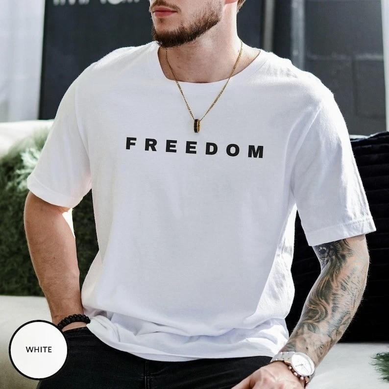 Чарли Кирк Свобода Истинный Патриот 1993-2025 Покойся с Миром Мемориальная Американский Флаг Унисекс Футболка S