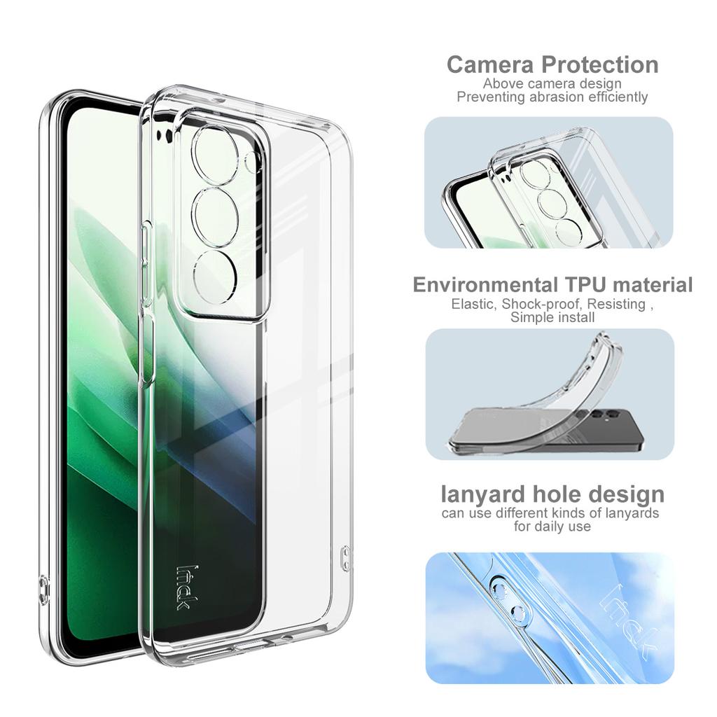 For Redmi 15 4G Phone Case IMAK Soft Slim Case UX-5 Series