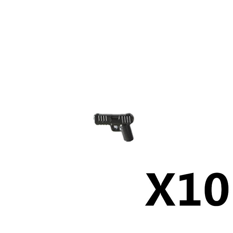 Vojáci Figurky Zbraně Stavebnice Pistole Poposha MP40 Puška AK74 Raketomet Kulka Plamenomet Hračky Dárek T051