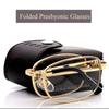 Natural High Definition Crystal Folding Presbyonic Glasses Old man Eyeglass Reading Glasses