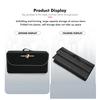 AAACF1 Felt Car Trunk Folding Organizer Bag Foldable Trip Storage Box For BMW Performance 1 3 5 7 Series M E93 F20 iX1 iX2 iX3 iX5 iX6