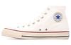 All Star Minimalist Style Abrasion Resistant Breathable High Top Canvas Shoes Unisex White 1SD285