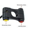 Motorcycle 7/8" Handlebar Switches Headlight Brake Horn Start Switch 3 Buttons