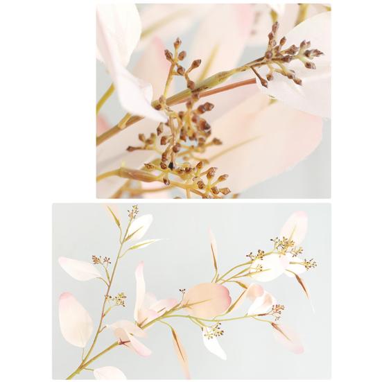 Konstgjorda eukalyptusblad Falsk blomma Växt Bröllop Hem Café Party Dekor