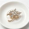 Korean Shiny Rhinestone Flower Brooch: Exquisite, Versatile, Luxurious Women's Fashion Accessory