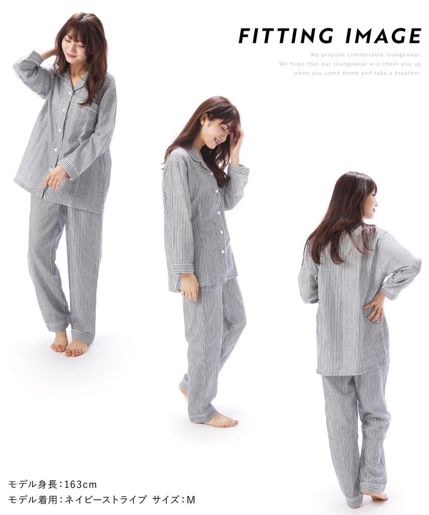 ON NISHIKI Long Sleeve Cotton Double Made with Premium Combed Top and Bottom with Perfect for Spring and Autumn Loungewear Size Women's Pajamas, 100%