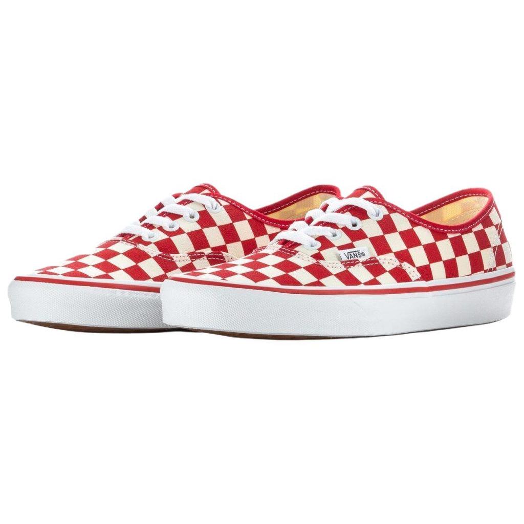 Vans Authentic Checkerboard 'Racing Red White' Men's VN000EGAR30