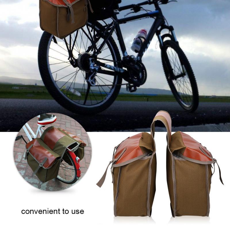 Buy Bike Rear Rack Storage Bag Large Capacity Saddle Tail Pouches