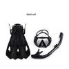WEZHO Outdoor Snorkeling Set with Mask, Snorkel, and Fins