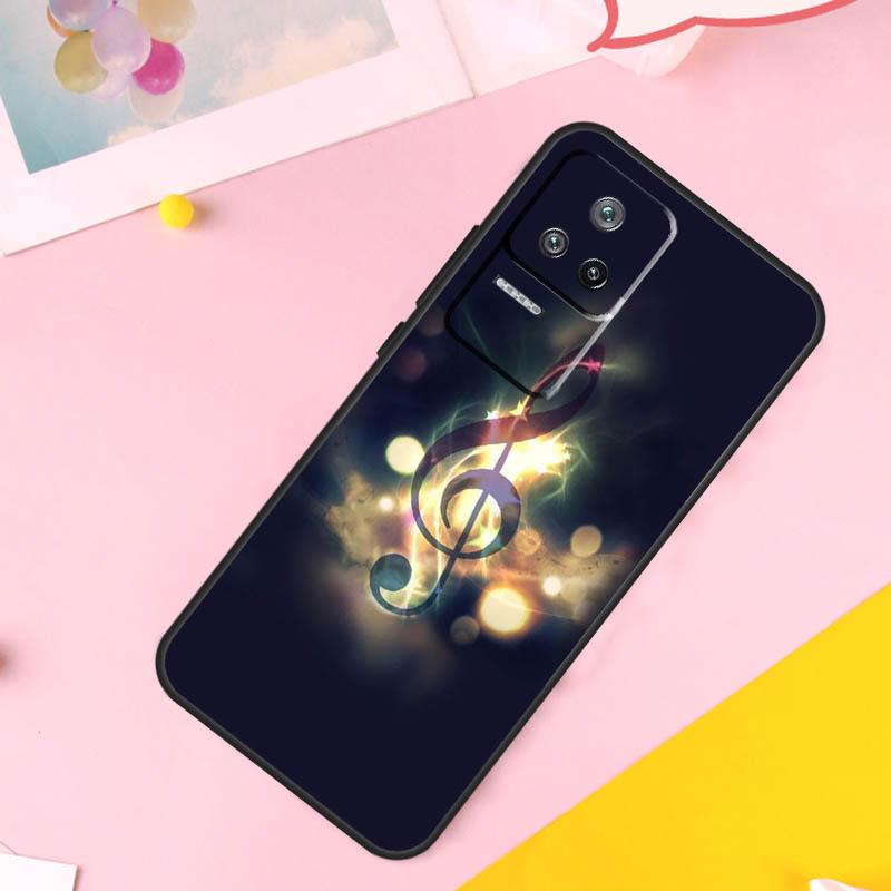 Music Note Symbol Piano Case For Xiaomi 13 14 Ultra 12 Lite 11T 12T 13T Pro POCO M6 Pro X6 X5 X3 F3 F5 M5s Cover