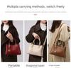 Lychee pattern handbag women's shoulder messenger bag