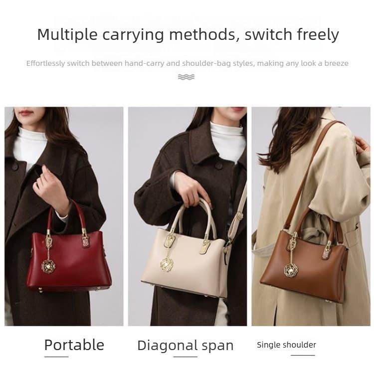Lychee pattern handbag women's shoulder messenger bag