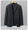 Men's Lightweight Linen Blazer - Light Blue, Breathable, Spring/Summer Casual Suit Jacket