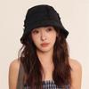 Distressed Washed Vintage Punk Double-sided Bucket Hat Man Woman Summer Ripped Rough Selvedge Y2K Sun Hat