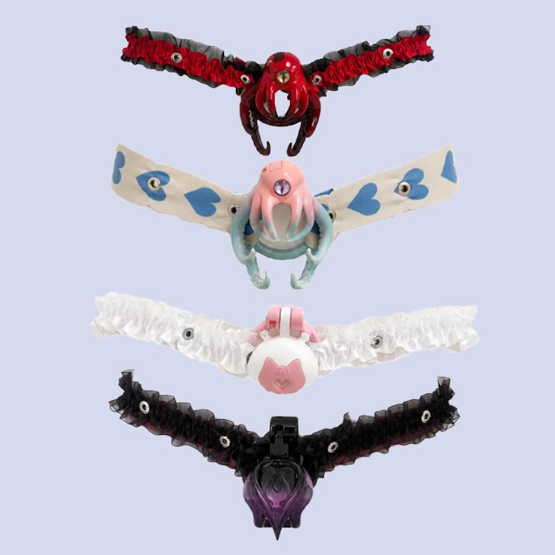 New Male Chastity Cage Belt CB Lock Support Strap Three Way Elasticated Waistband Restraint Urethral Devices Adult Sex Toys 18+