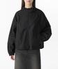 Musinsa Standard Woman Women'S Shirred Windbreaker Jacket [Black]