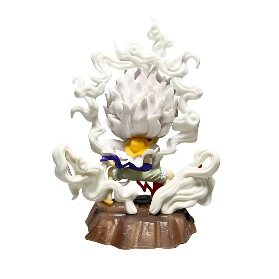 In Stock Popular 15Cm  Gear Fifth 5 Sun God Nika Luffy Excellent Figurine Anime Model Statue Plaything Collectibles Gifts