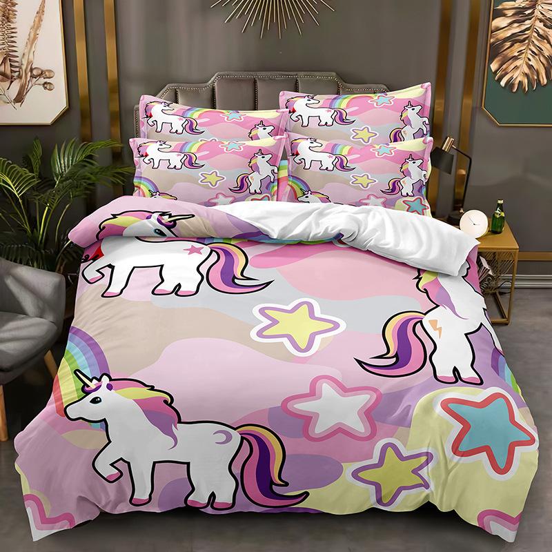 Fashion technology,3D Digital Printed Bedding, Duvet Covers, Pillowcases