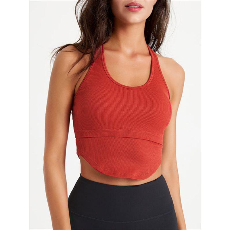 High-Strength Yoga Clothes Quick-Drying Mid-Length Sports Bra