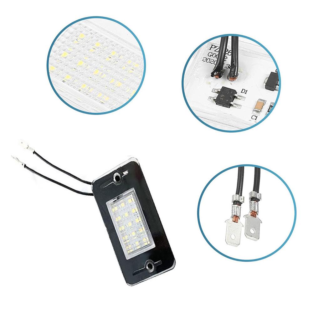 Für 1994-2004 Land Rover Discovery 1 2 Hintere Kennzeichenbeleuchtung Weißes LED