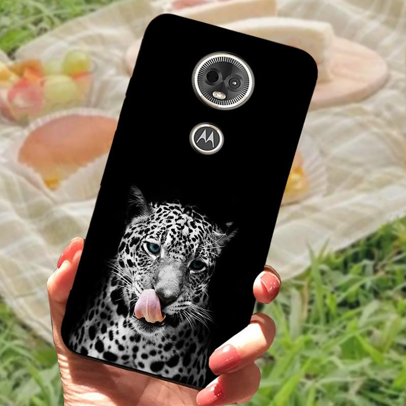 Etui Silikonowe Miękkie Odporne na Wstrząsy TPU Tylna Pokrywa dla Motorola Moto E5 / E5 Play EU / E5Plus / E5 Plus Capa E5Play E 5 Marmur