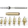 Corrosion Resistant  Precise Machined Brass Soldering Tip For Secure Heat Insertion Nut Mounting In Electronics Assembly