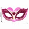 Half Face Kids Party Mask Multiple Colors Children Costume Mask Festive Half Face Mask  Party