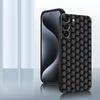 Geometrische Kohlefaserhülle für Samsung Galaxy A57 A23 A25 A37 A22 A55 A53 A35 A26 A52 A36 A32 A24 A73 A51 Handyhülle A72 A71