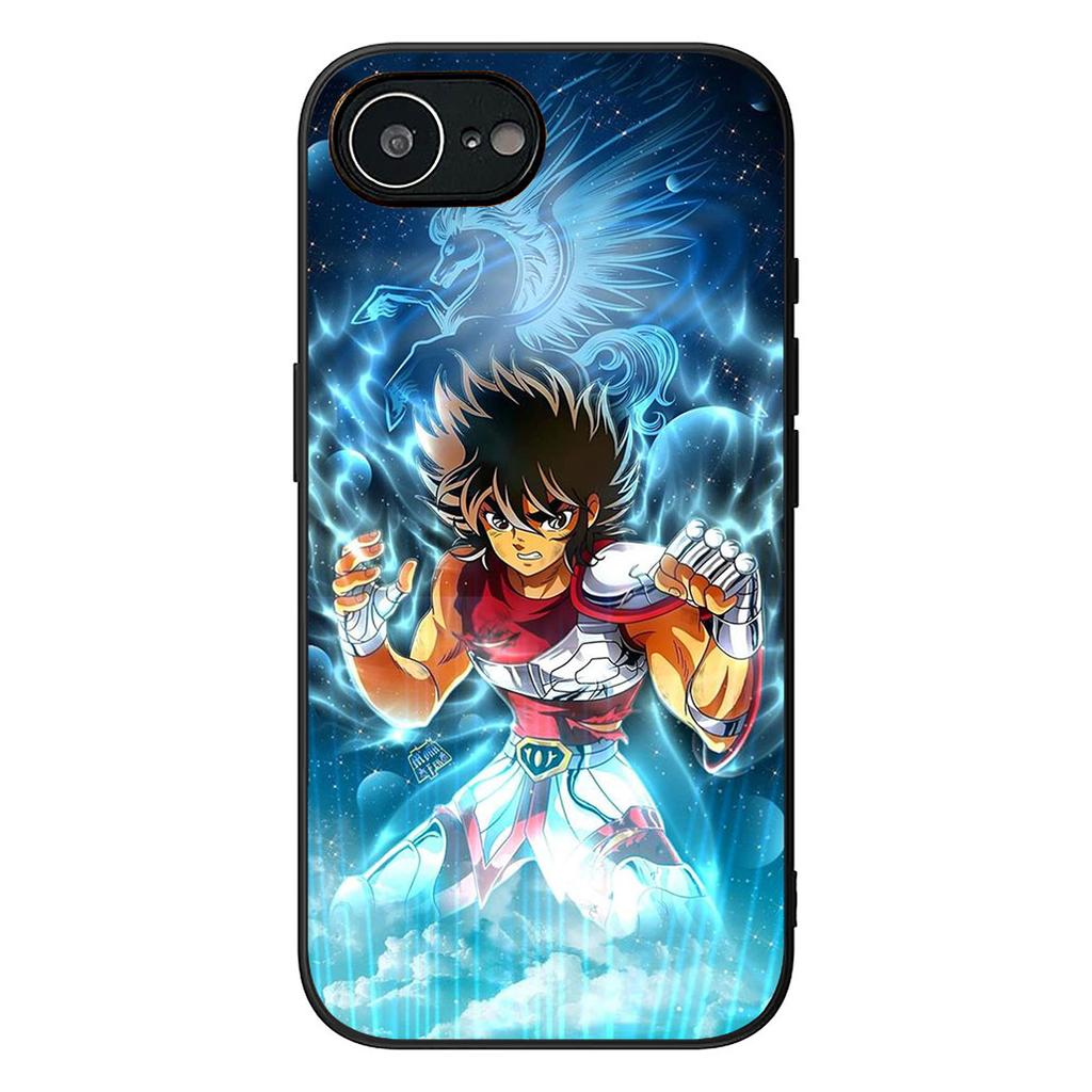 Anime Saint Cartoon Seiya Phone Case for Samsung Galaxy S22 S21 S20 FE Ultra Plus A35 A36 A37 A33 A34 A04 A71 Protective Cover