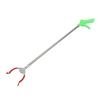 Stainless Steel Long-Handled Trash Grabber Tongs for Sanitation and Retrieval