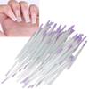 100Pcs Fiberglass Nail Extension Tool DIY Shaping Artificial Fake Tips for Nail Art