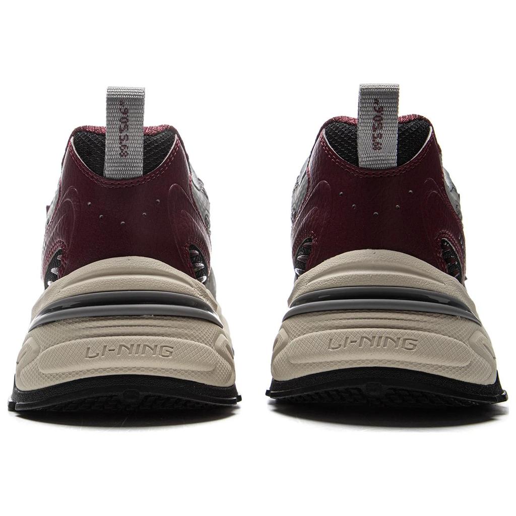 Li Ning Beichen 2K Y2K Millennium Style Comfortable Versatile Retro Thick Sole Height Increasing Non-Slip Wear-Resistant Low-Top Dad Shoes AGCU323-2