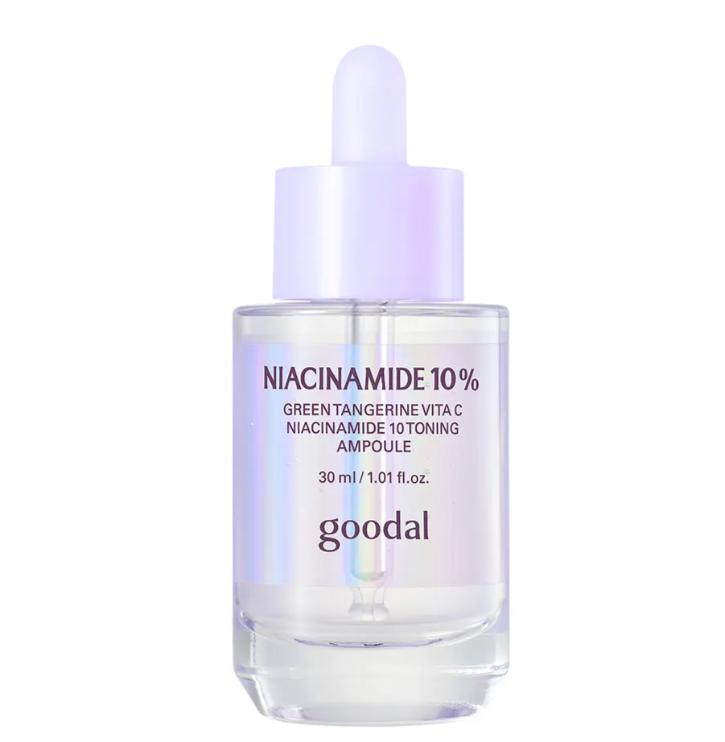 GOODAL Green Tangerine Vita C Niacinamide 10 Dark Spot Ampoule 30ml – Brightening & Spot Care 1 ea