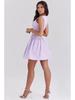 Pumei 2024 Summer Women's Pure Desire White A-line Hot Girl Sling Dress