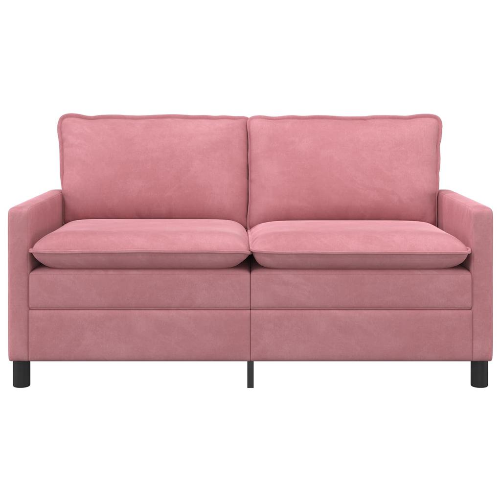 Pink Sofa 156 X 81 X 87.5 Cm Velvet