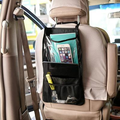 Universal Car Seat Organizer - 12-Pocket Hanging Storage Bag for Baby Gear, iPad, Toys & Travel Essentials