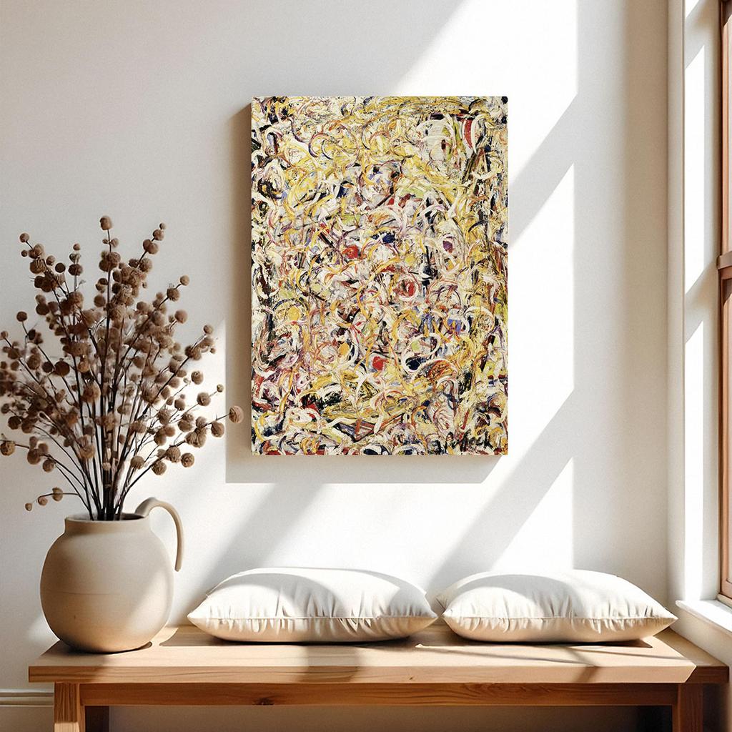 Obraz na płótnie abstrakcje Pollock