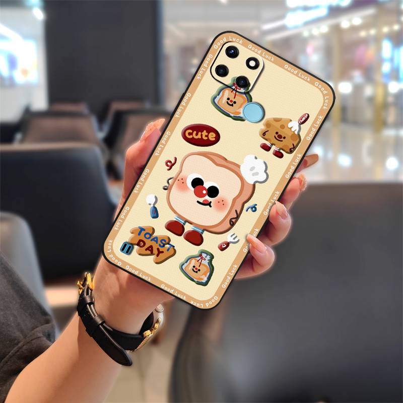 Phone Pouch Graffiti Phone Case For OPPO Realme C21Y/C25Y Silicone Back Cover Full Wrap Anti-dust Anti-knock Soft Case