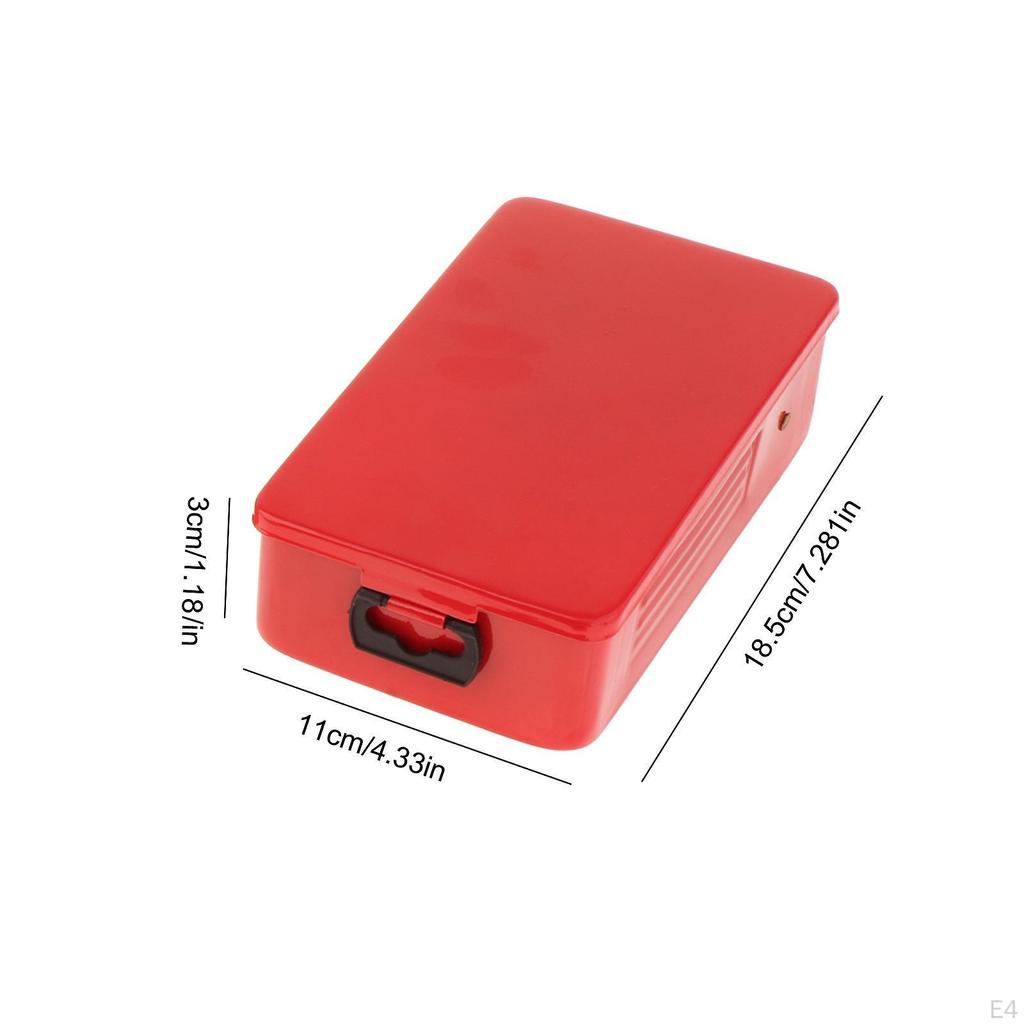 Organizer Empty Twist Case Iron Storage Index Box Portable Dispenser Tool Holder Suitable for