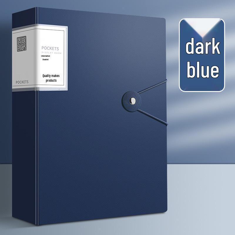 Colored A4 Document and Exam Paper Storage Folder for Elementary Students