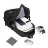New Casual Large Capacity Multi-compartment Men's Backpack Simple Solid Color Primary School Students School Bag Lightweight Nylon Waterproof Rucksack