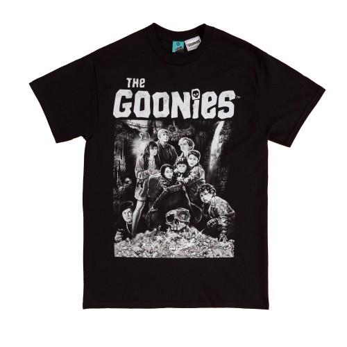 The Goonies Unisex Adult Cast Names Back Print T-Shirt