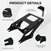 Detachable Two Up Tour Pak Pack Mounting Luggage Rack Steel Alloy Motorcycle For Harley Davidson 2014-25 FLHR FLHRC FLHRSE FLHX